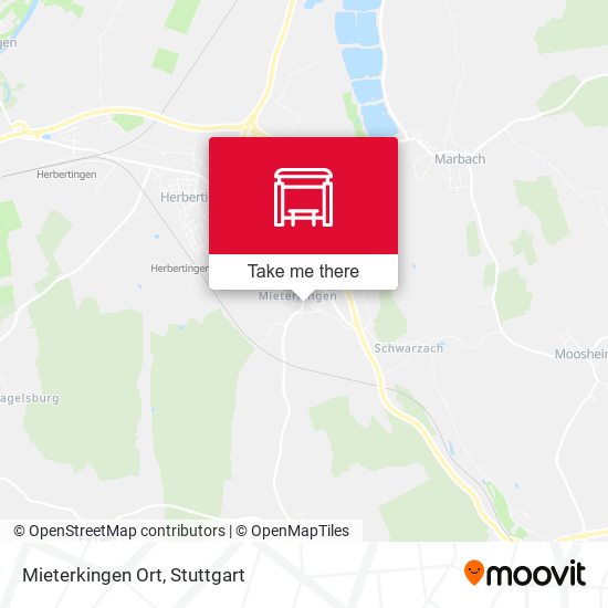 Карта Mieterkingen Ort