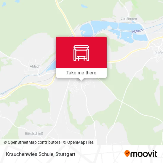 Карта Krauchenwies Schule