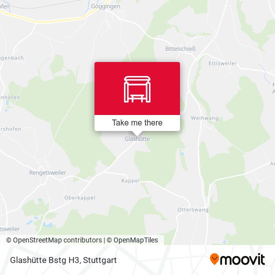 Glashütte Bstg H3 map
