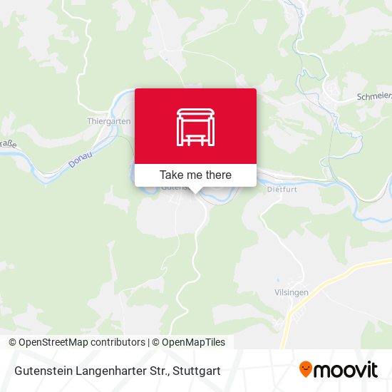 Gutenstein Langenharter Str. map