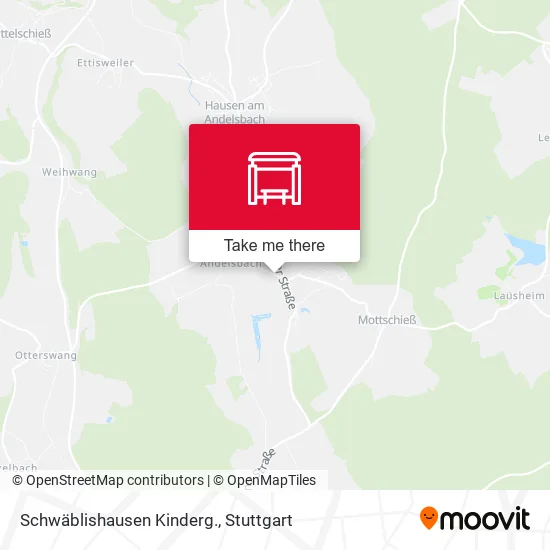 Карта Schwäblishausen Kinderg.