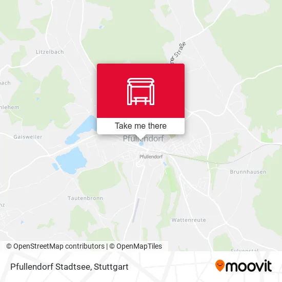 Карта Pfullendorf Stadtsee