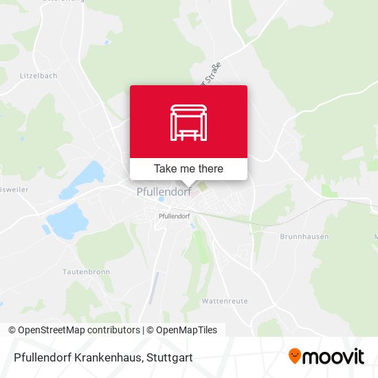 Pfullendorf Krankenhaus map