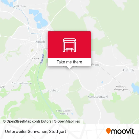 Карта Unterweiler Schwanen