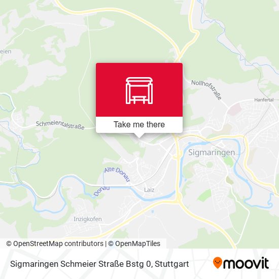 Sigmaringen Schmeier Straße Bstg 0 map