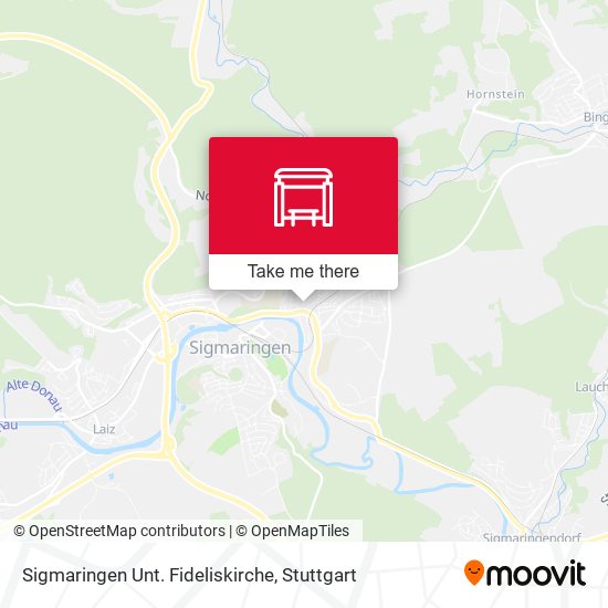 Sigmaringen Unt. Fideliskirche map