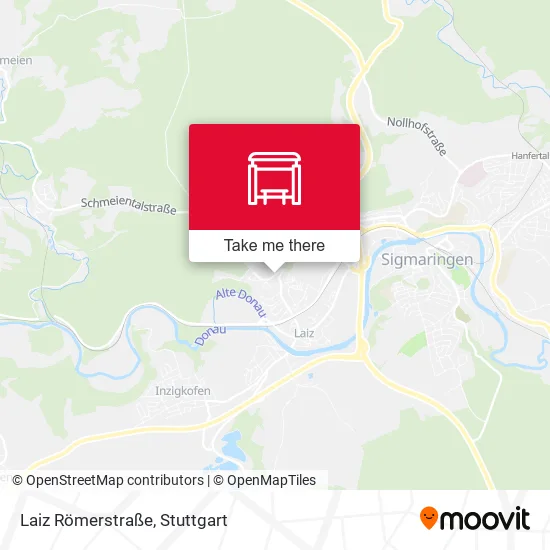 Карта Laiz Römerstraße