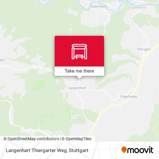 Карта Langenhart Thiergarter Weg