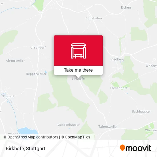 Карта Birkhöfe