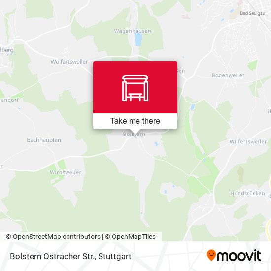 Карта Bolstern Ostracher Str.