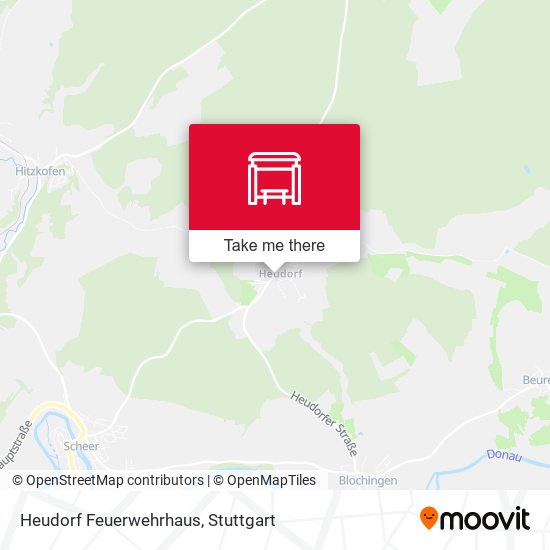 Heudorf Feuerwehrhaus map
