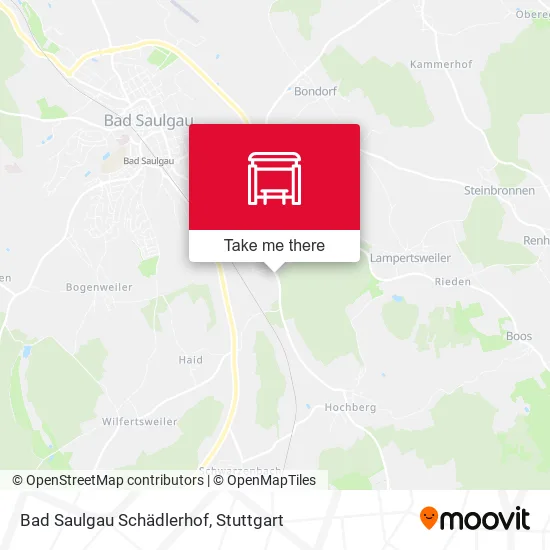 Карта Bad Saulgau Schädlerhof