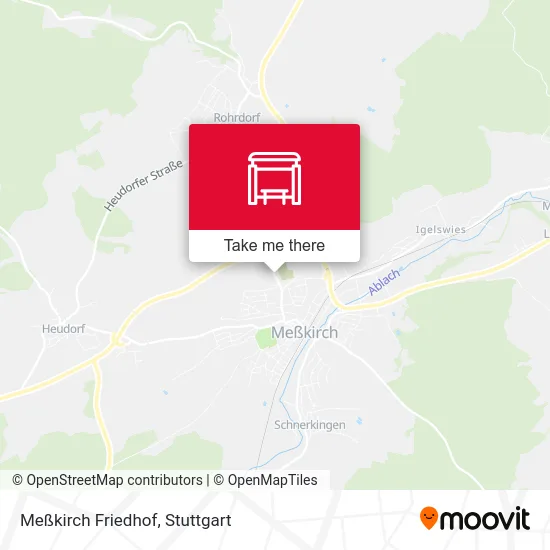 Карта Meßkirch Friedhof