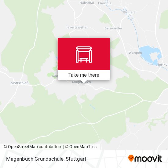 Magenbuch Grundschule map