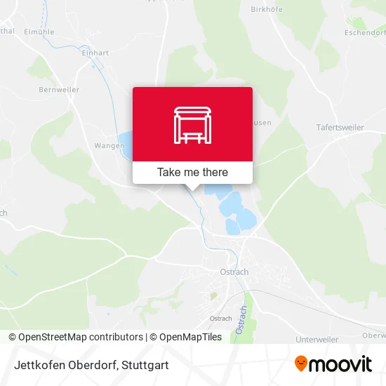 Карта Jettkofen Oberdorf