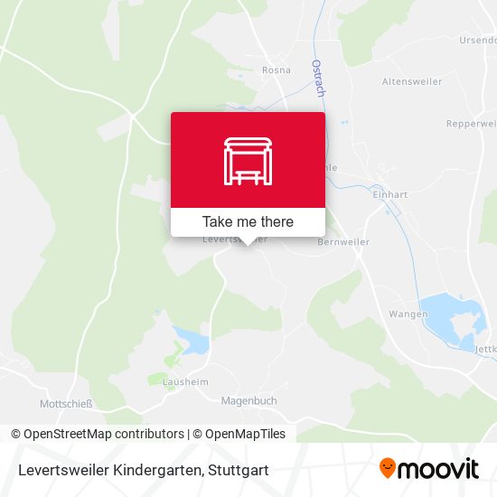 Levertsweiler Kindergarten map