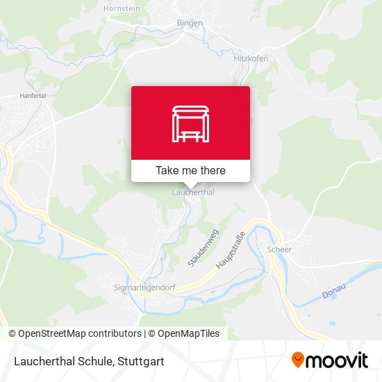 Laucherthal Schule map