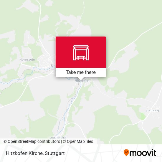 Hitzkofen Kirche map