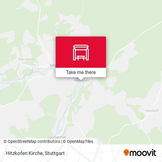 Карта Hitzkofen Kirche