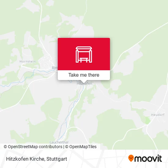 Карта Hitzkofen Kirche