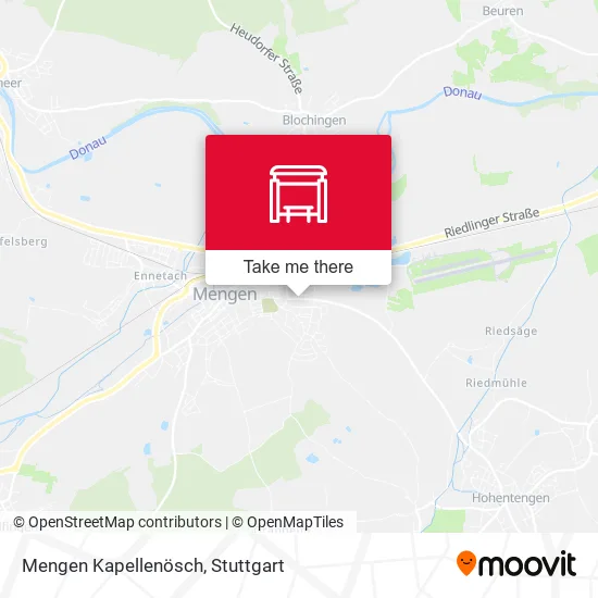 Карта Mengen Kapellenösch
