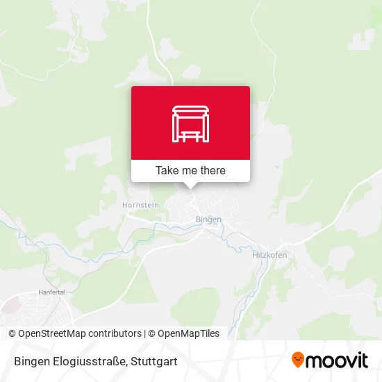Карта Bingen Elogiusstraße