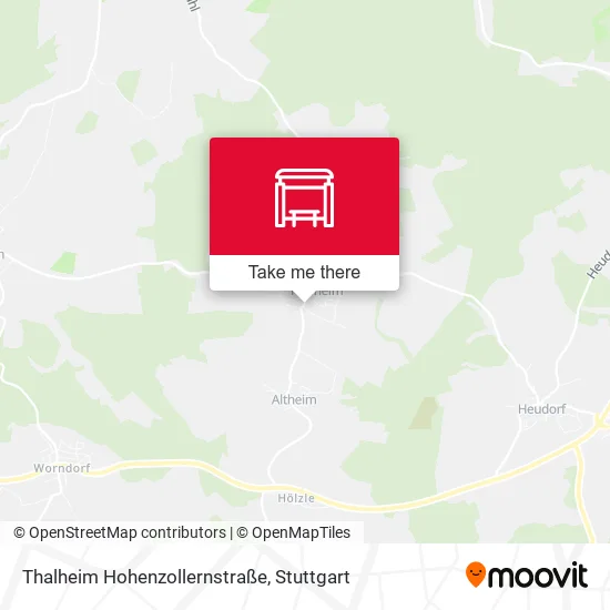 Карта Thalheim Hohenzollernstraße