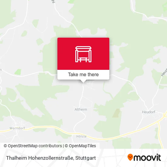 Карта Thalheim Hohenzollernstraße