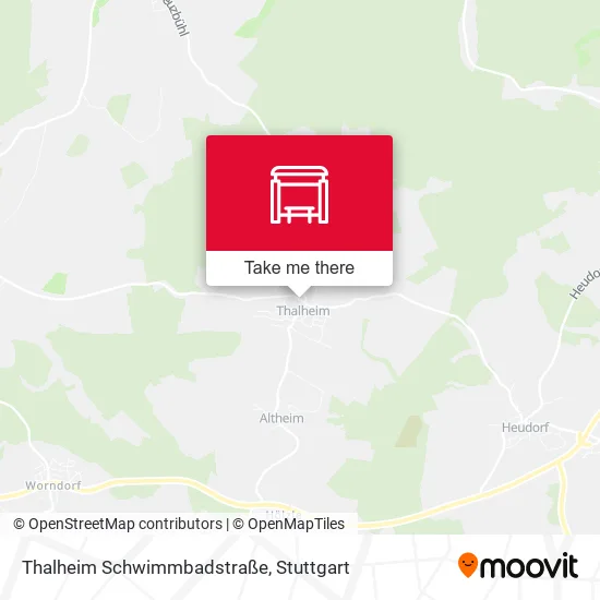 Карта Thalheim Schwimmbadstraße
