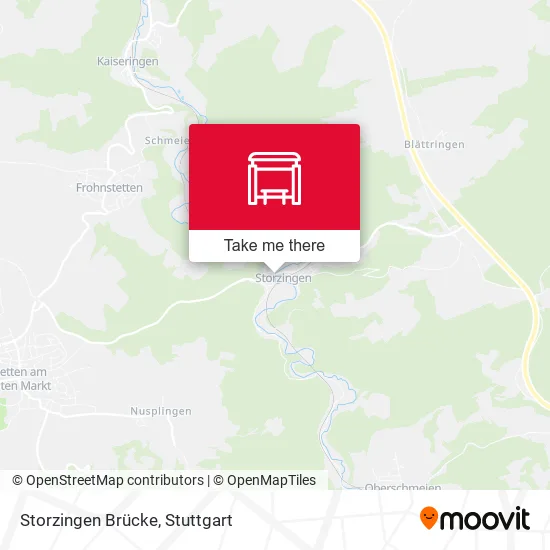 Карта Storzingen Brücke
