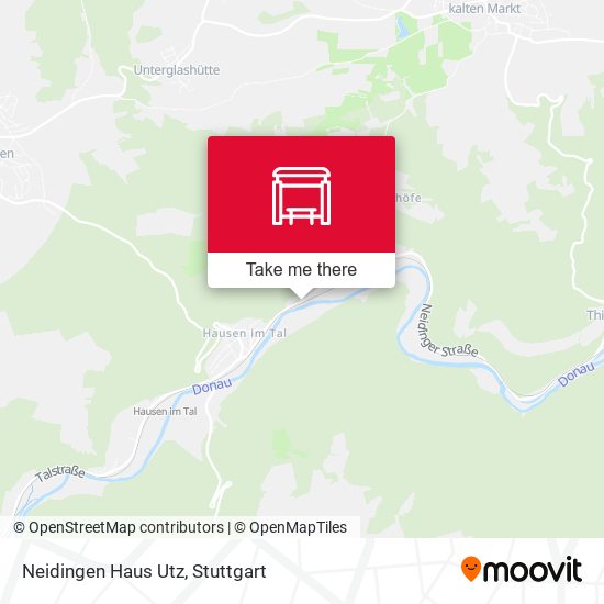 Карта Neidingen Haus Utz