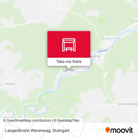 Карта Langenbrunn Werenwag