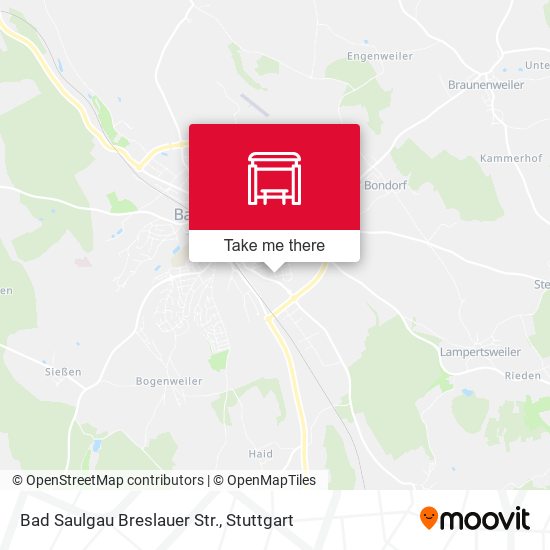 Bad Saulgau Breslauer Str. map