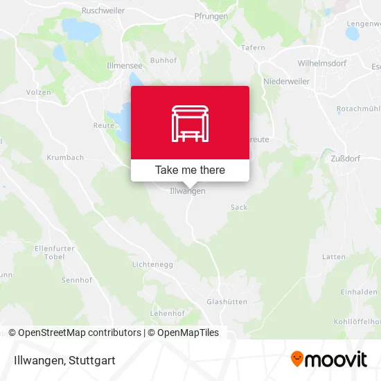 Карта Illwangen