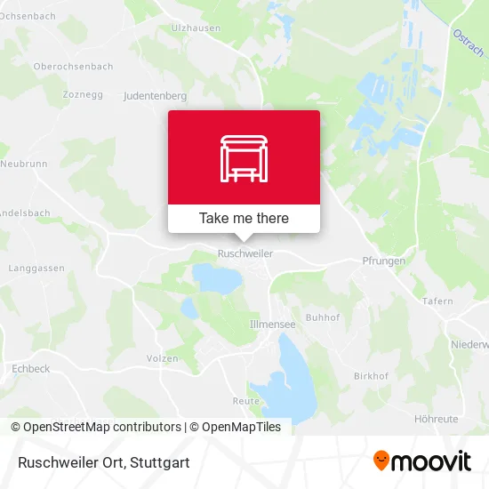 Ruschweiler Ort map