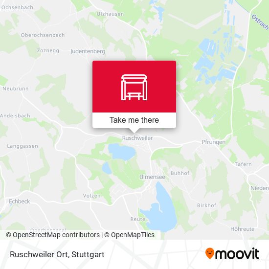 Карта Ruschweiler Ort