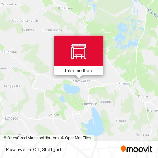 Карта Ruschweiler Ort