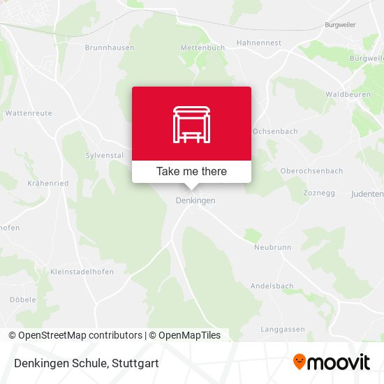 Denkingen Schule map