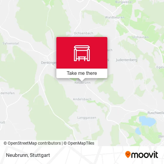 Карта Neubrunn
