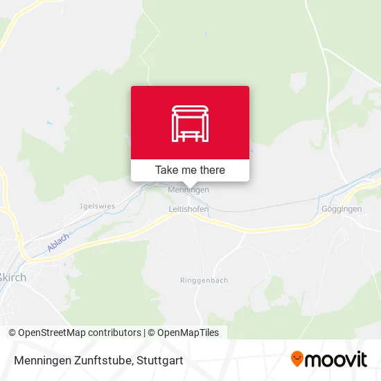 Карта Menningen Zunftstube
