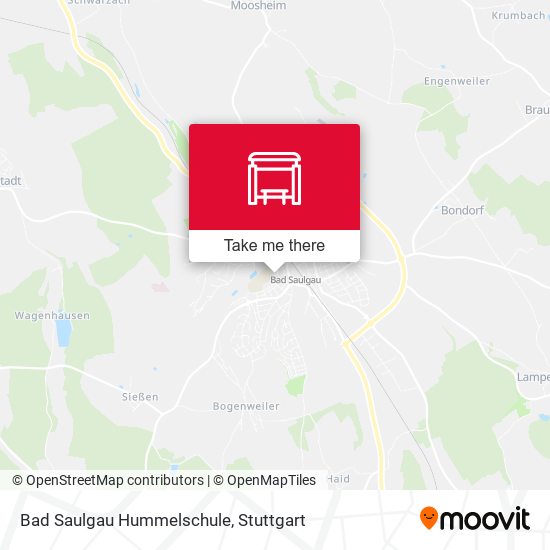 Bad Saulgau Hummelschule map