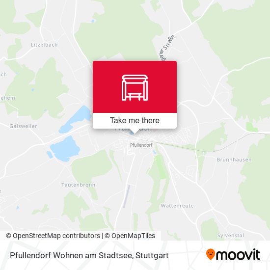 Pfullendorf Wohnen am Stadtsee map