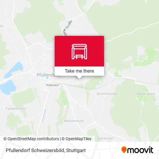 Карта Pfullendorf Schweizersbild