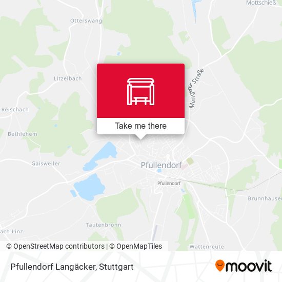 Карта Pfullendorf Langäcker