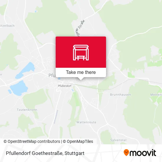 Карта Pfullendorf Goethestraße