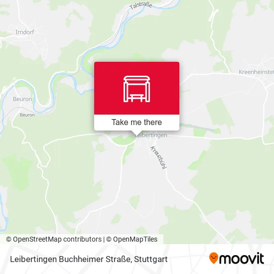 Карта Leibertingen Buchheimer Straße