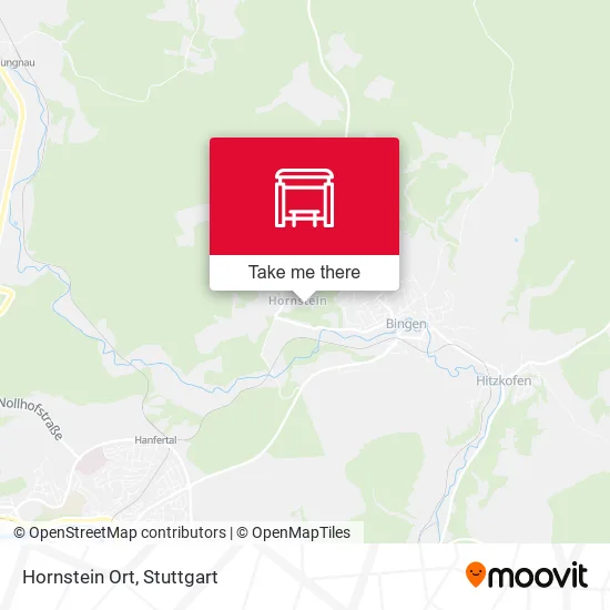 Карта Hornstein Ort