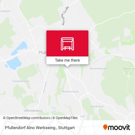 Карта Pfullendorf Alno Werkseing.