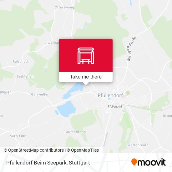 Pfullendorf Beim Seepark map