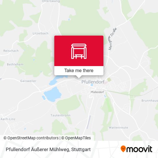 Pfullendorf Äußerer  Mühlweg map